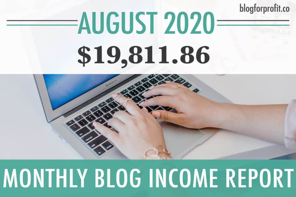 blog income report august 2020