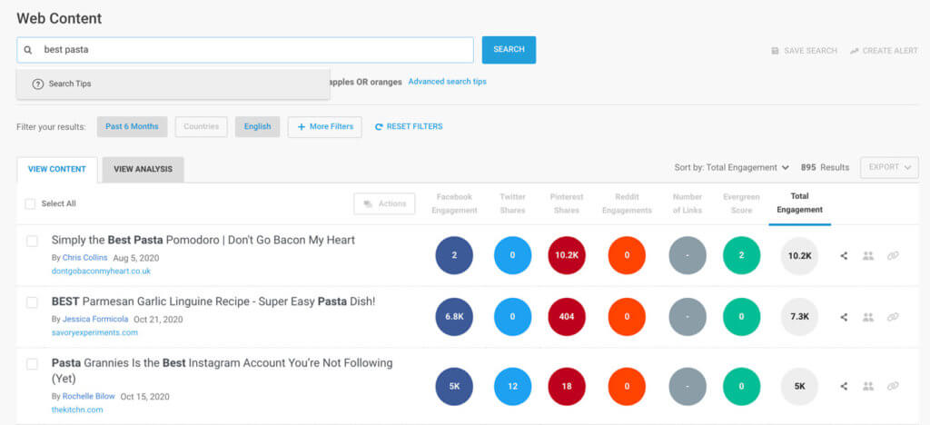 using buzzsumo